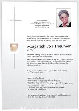 Theumer von Margareth geb. Mayr G