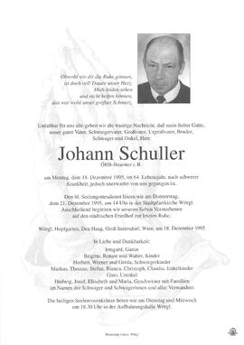 Schuller Johann G