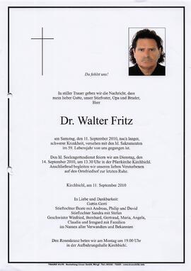 Fritz Walter Dr.