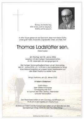 Ladstätter Thomas sen. G