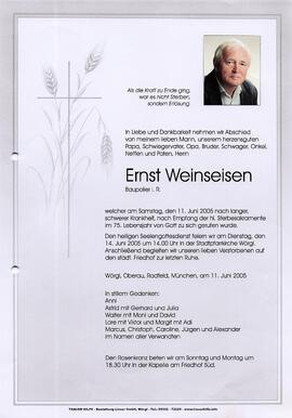 Weinseisen Ernst G