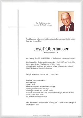 Oberhauser Josef G