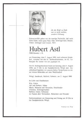 Astl Hubert G