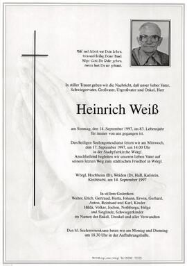Weiß heinrich G