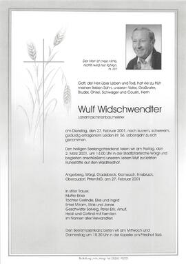 Widschwendter Wulf G
