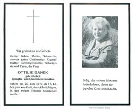 Danek Ottilie geb. Ehrlich