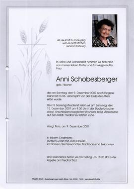 Schobesberger Anni geb. Neuner G