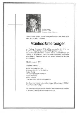 Unterberger Manfred G