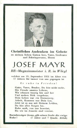 Mayr Josef