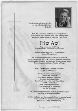 Atzl Fritz G