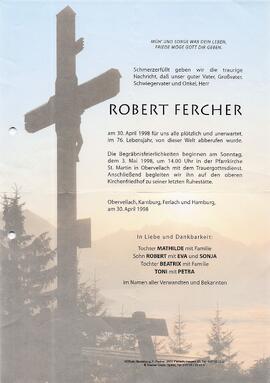 Fercher Robert G