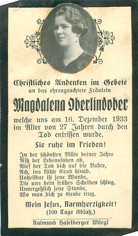 Oberlindober Magdalena