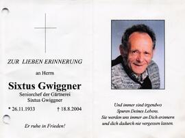 Gwiggner Sixtus