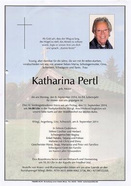 Pertl Katharina geb. Moser G
