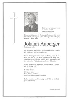 Auberger Johann G