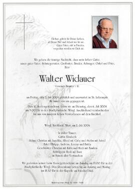 Widauer Walter G
