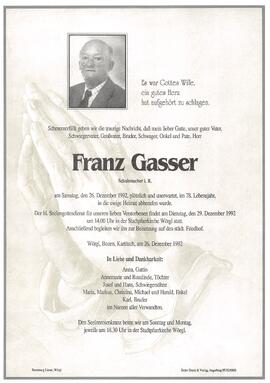 Gasser Franz G