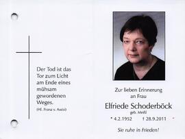 Schoderböck Elfriede geb. Meißl