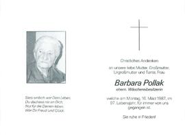 Pollak Barbara