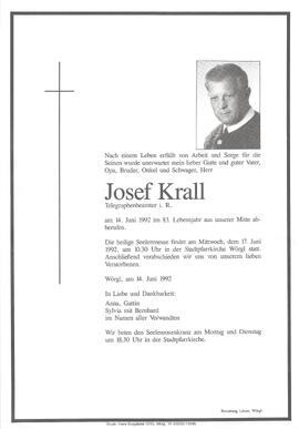 Krall Josef G