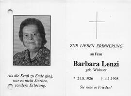 Lenzi Barbara geb. Widauer