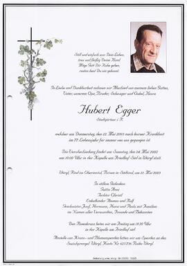 Egger Hubert
