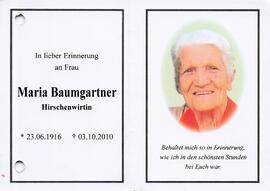 Baumgartner Maria