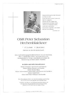 Hechenblaikner Sebastian Peter OSR G