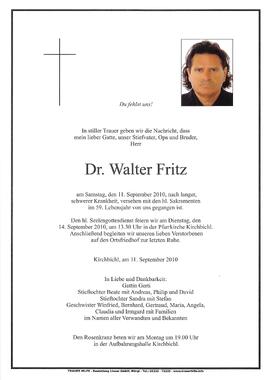Fritz Walter Dr. G