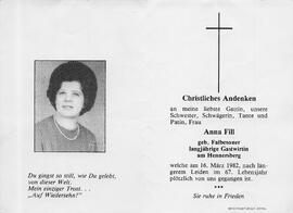 Fill Anna geb. Falbesoner