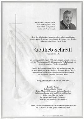 Schrettl Gottlieb G