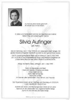 Aufinger Silvia geb. Rainer G
