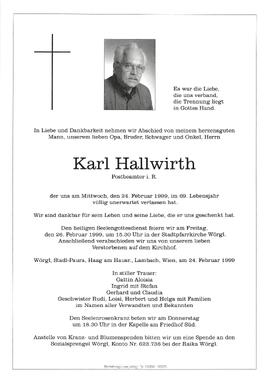 Hallwirth Karl G