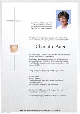 Auer Charlotte G