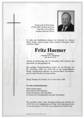 Huemer Fritz G