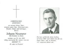 Neururer Johann HS-Direktor