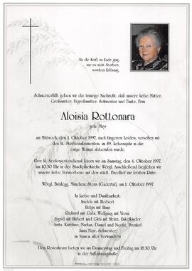 Rottonara Aloisia geb. Mayr G