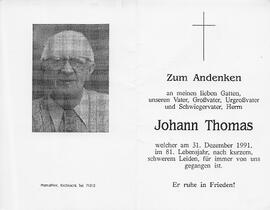 Thomas Johann
