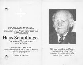 Schipflinger Hans 1