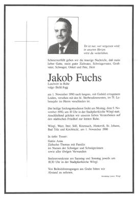Fuchs Jakob G