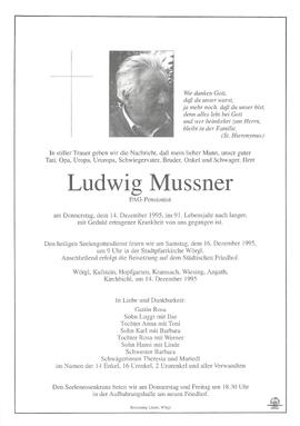 Mussner Ludwig G