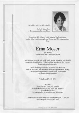 Moser Erna geb. Huber G