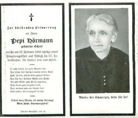Hörmann Pepi geb. Eckert