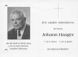 Haager Johann