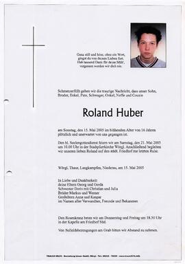 Huber Roland G