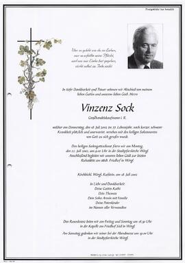 Sock Vinzenz G