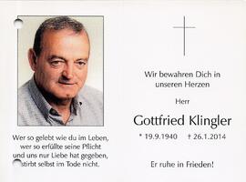 Klingler Gottfried
