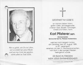 Pfisterer Karl sen.