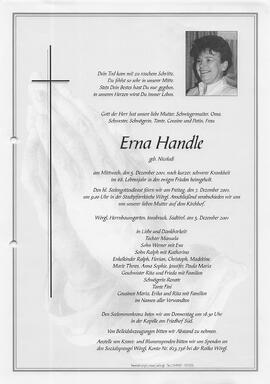 Handle Erna geb. Nicolodi G