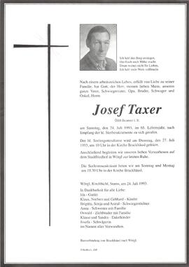 Taxer Josef G